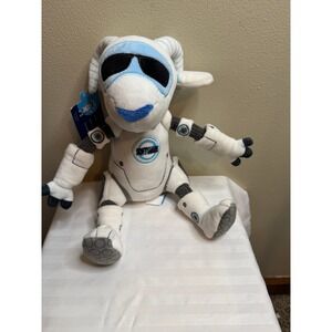 Salesforce Agentforce Agent Cloudy Plush Robot Goat AI Mascot White Blue New
